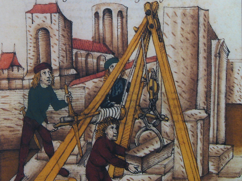 строительные техники средневековья